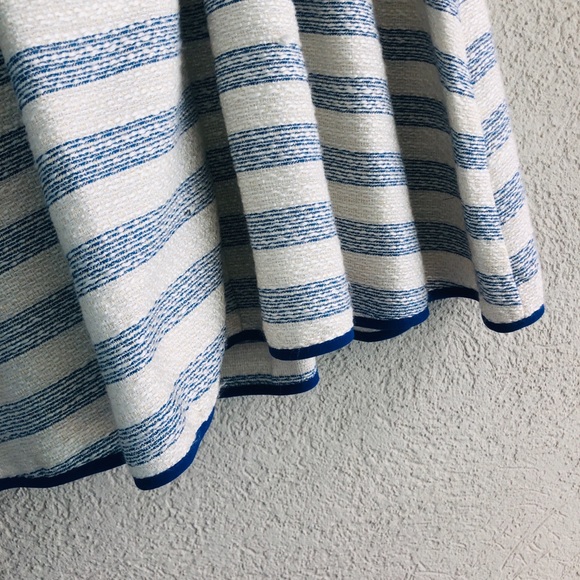 Line & Dot Navy/White Striped Mini Dress - Picture 5 of 9